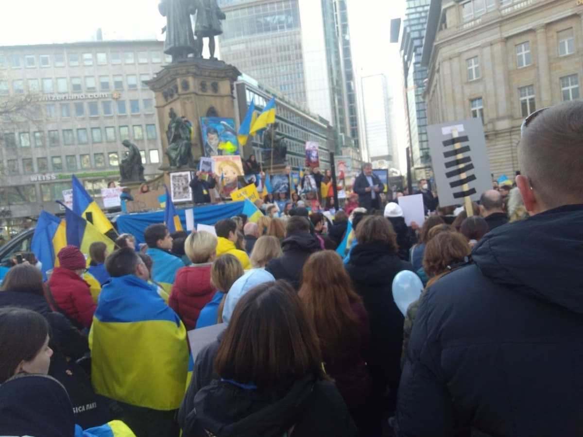 Акція протесту у Німеччині