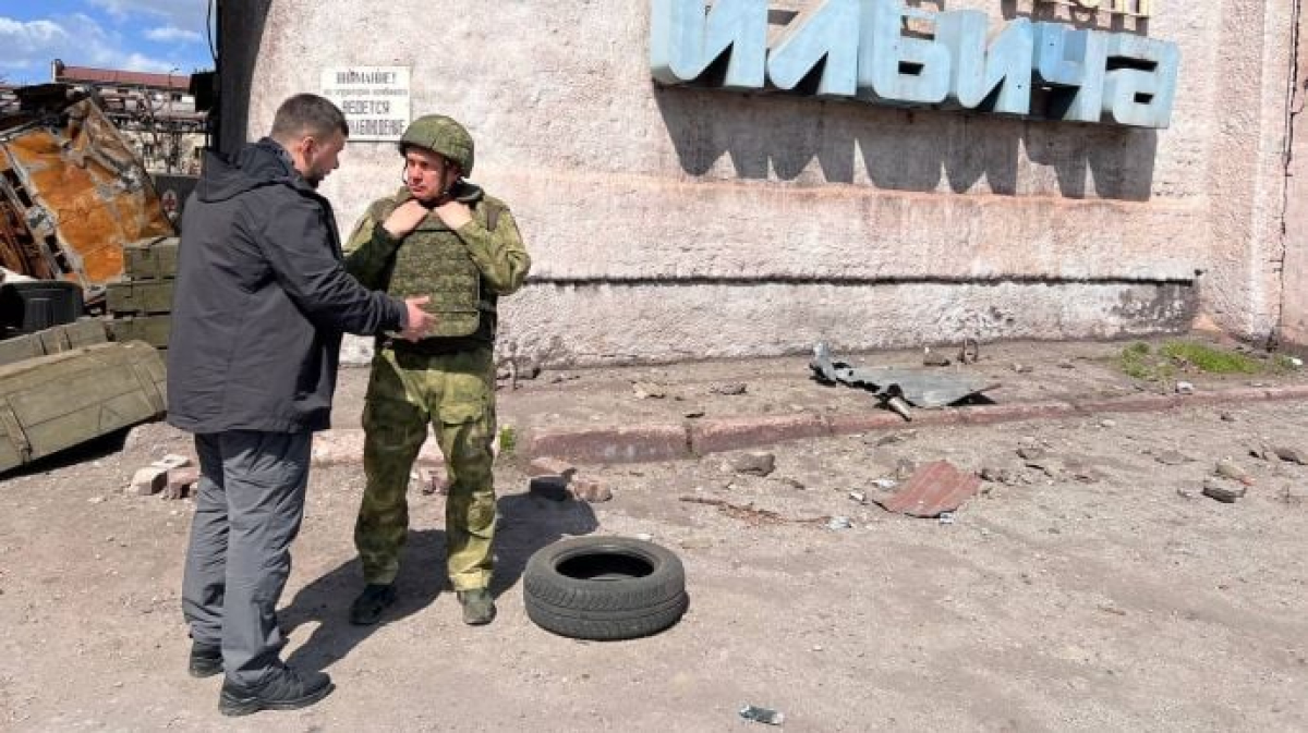 Пропагандист Соловйов в Мариуполе