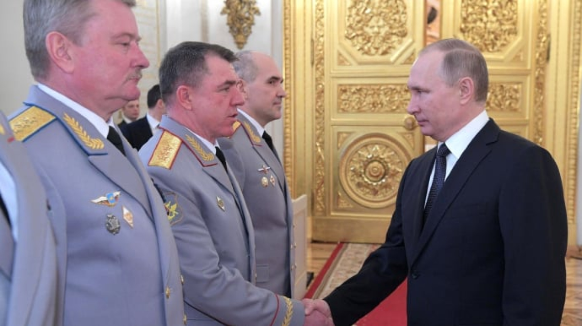 Генерал-полковник россии Александр Журавлев, командовавший штурмом Алеппо