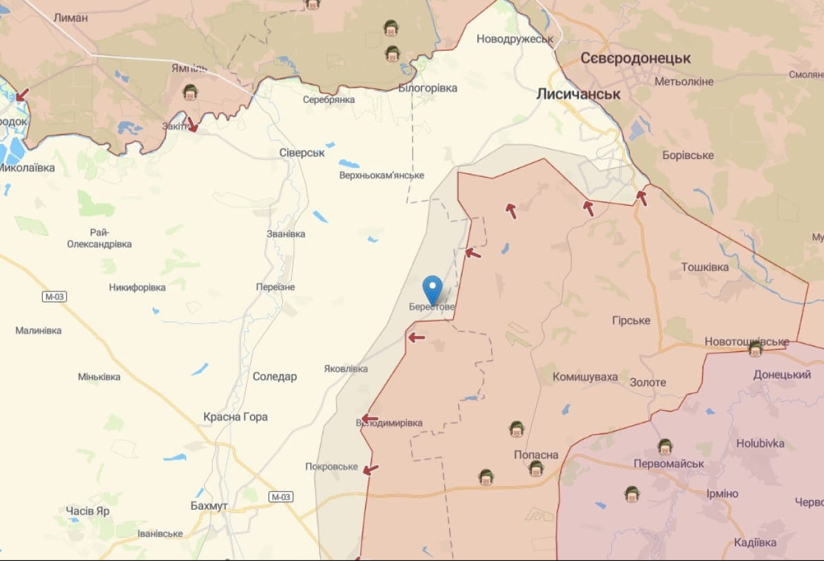 Берестове