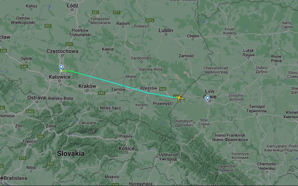 Дані Flightradar24