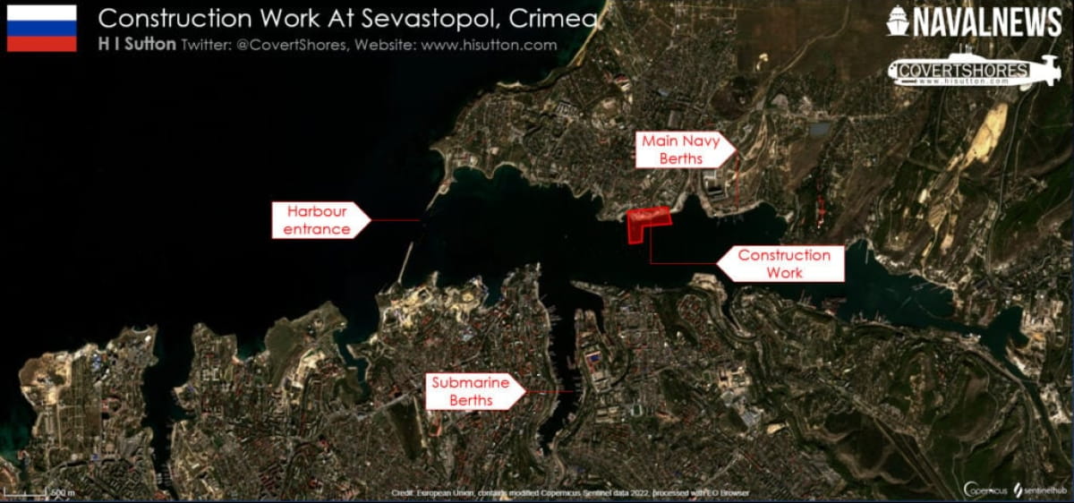 Российские морские базы в Крыму