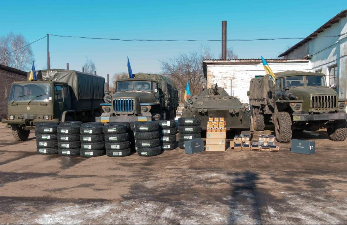 Помощь украинским защитникам