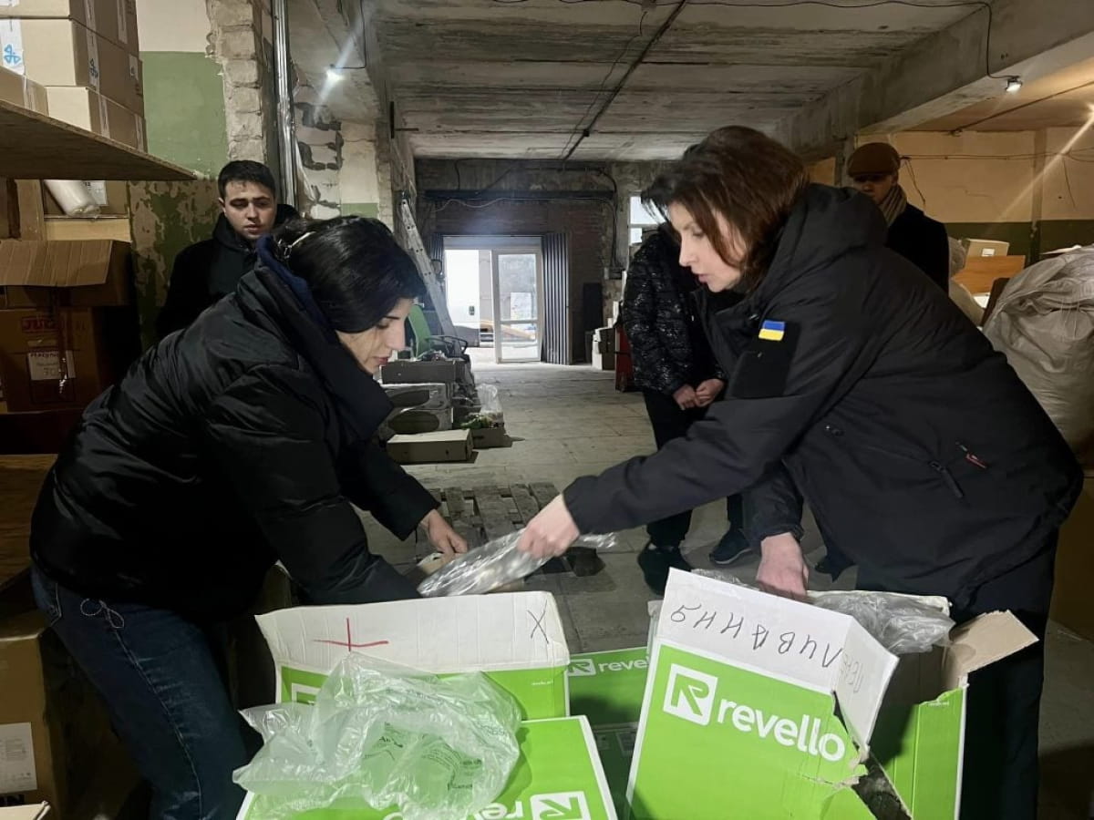 "Солідарна молодь" відвезла медичні засоби у військові шпиталі Донеччини та Харківщини