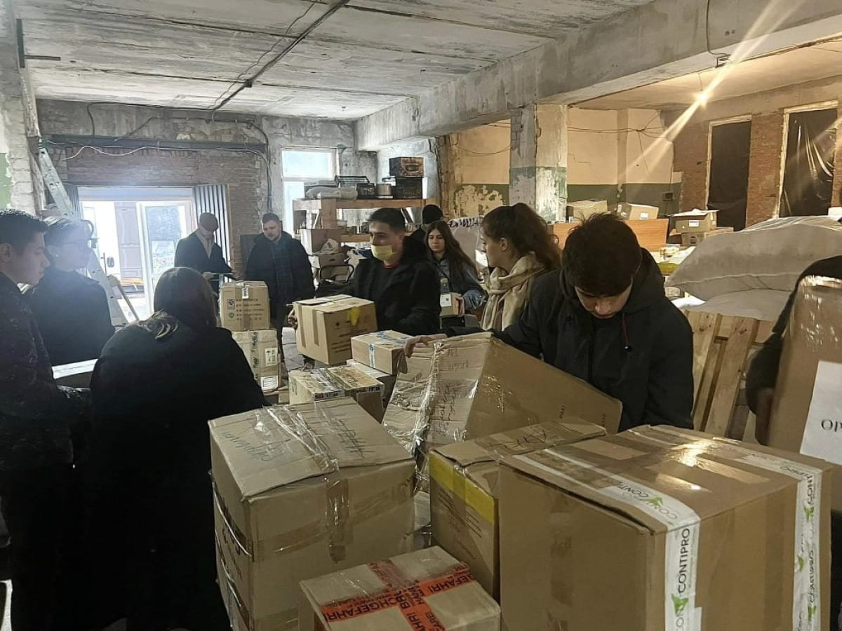 "Солідарна молодь" відвезла медичні засоби у військові шпиталі Донеччини та Харківщини