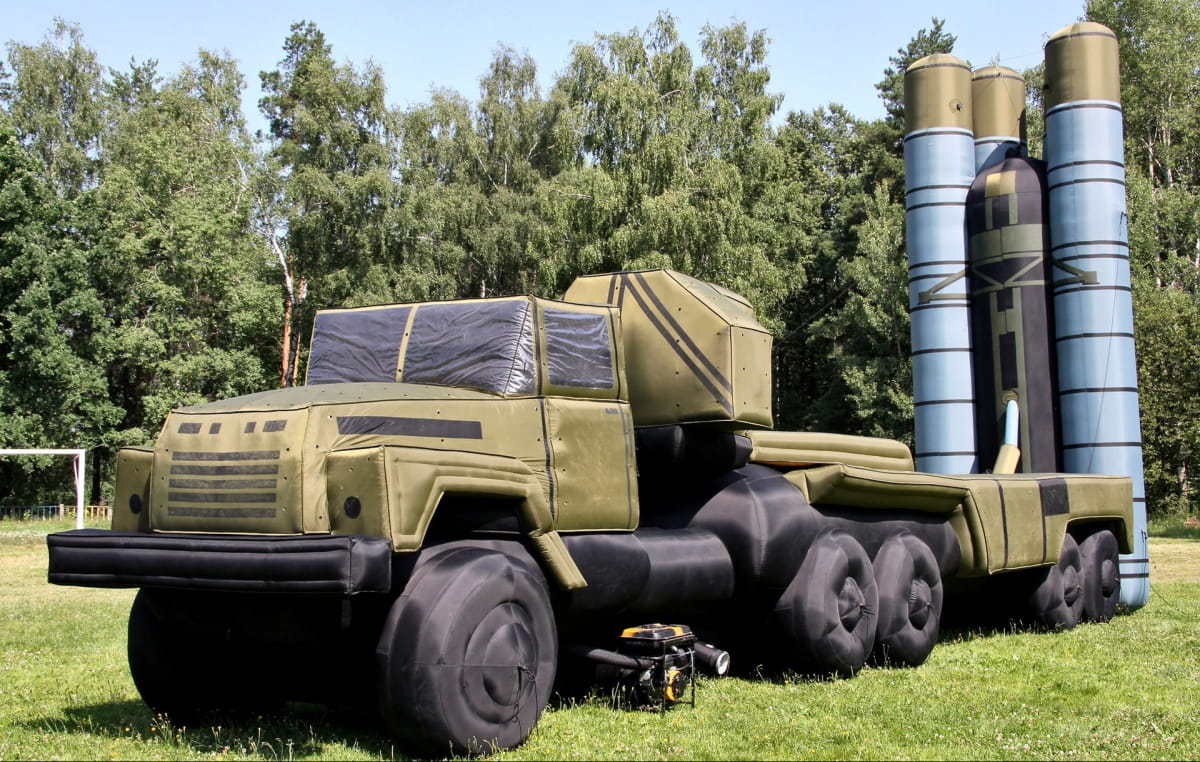 Надувна ЗРК С-300 для зс рф