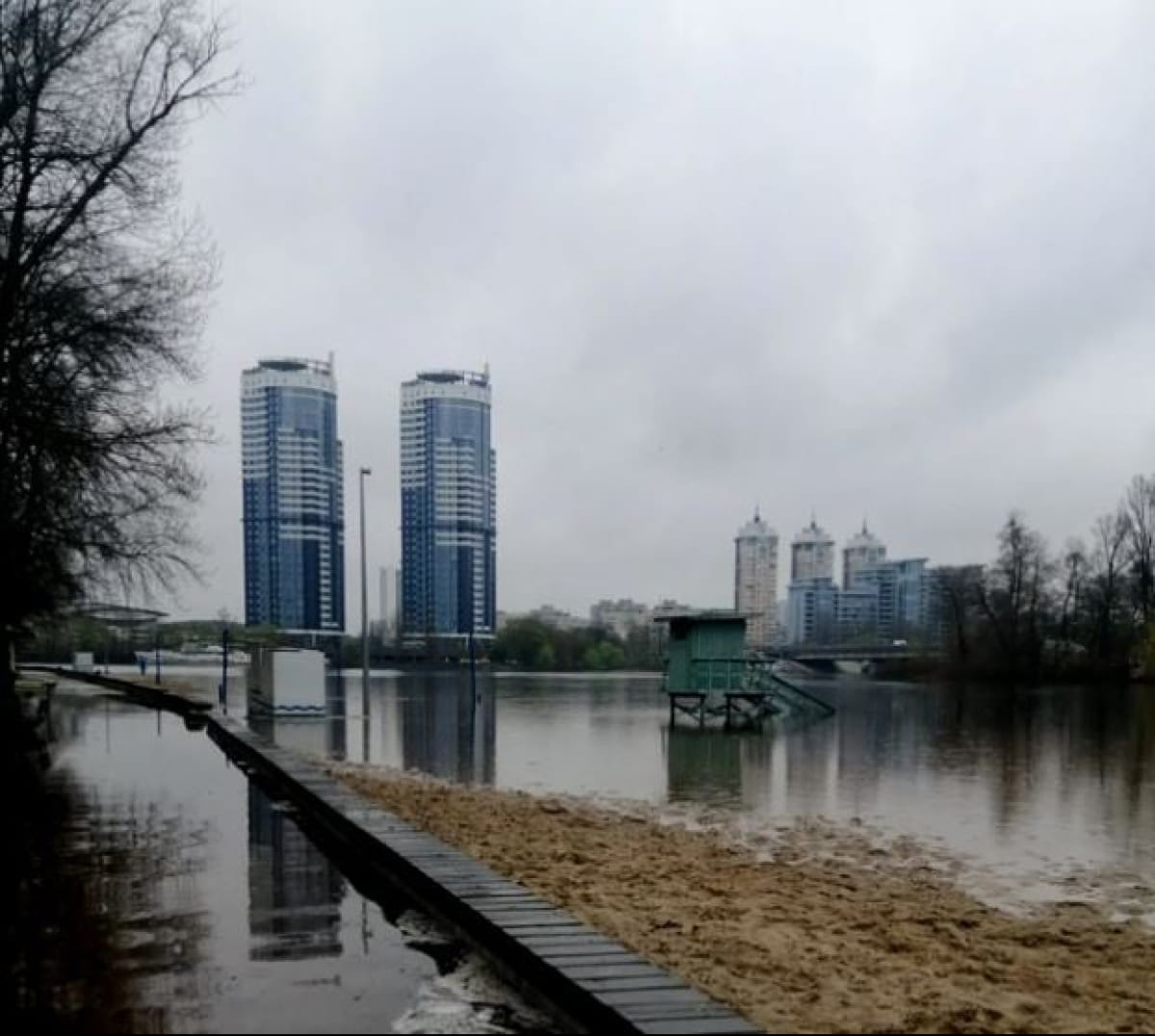 Паводок в Киеве