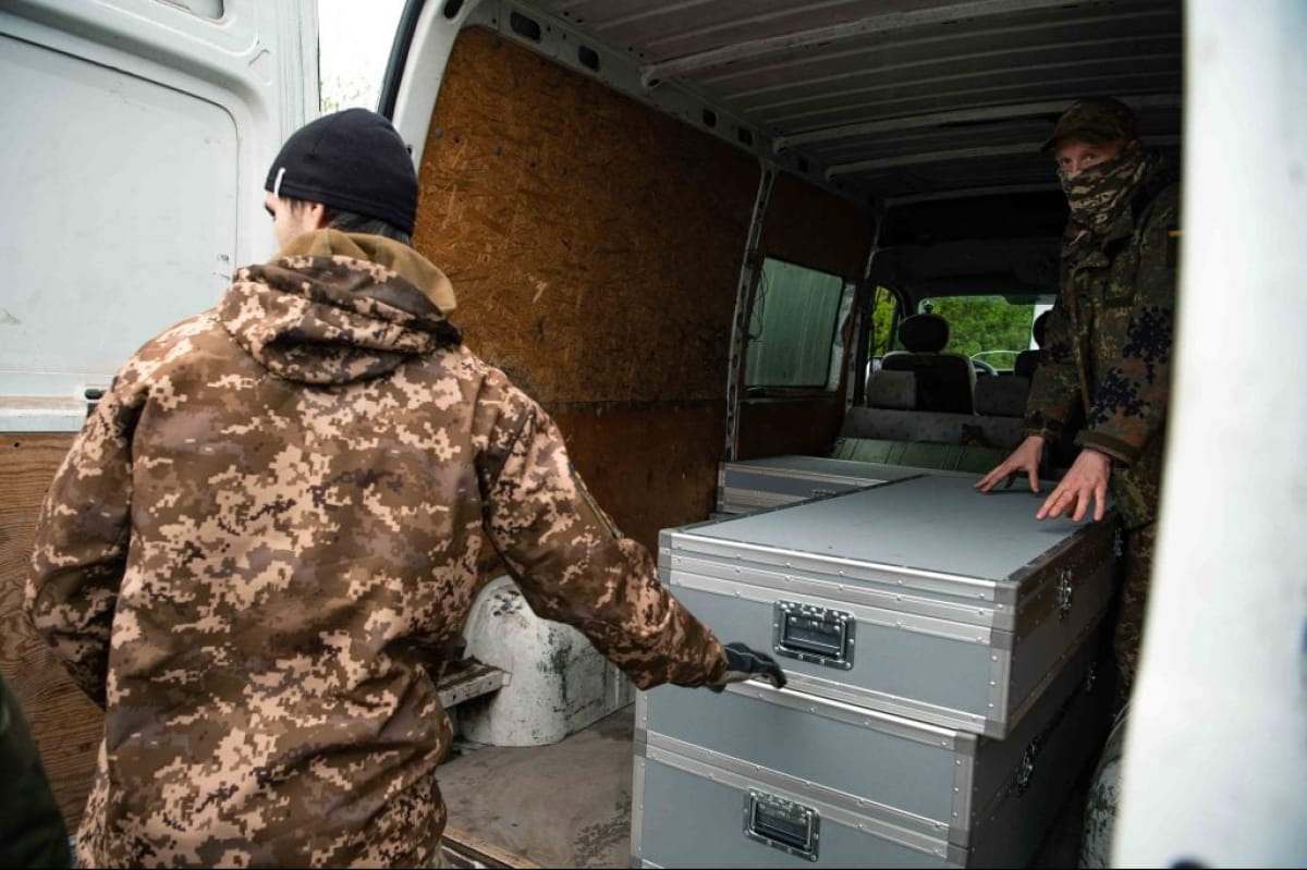 Украинские защитники