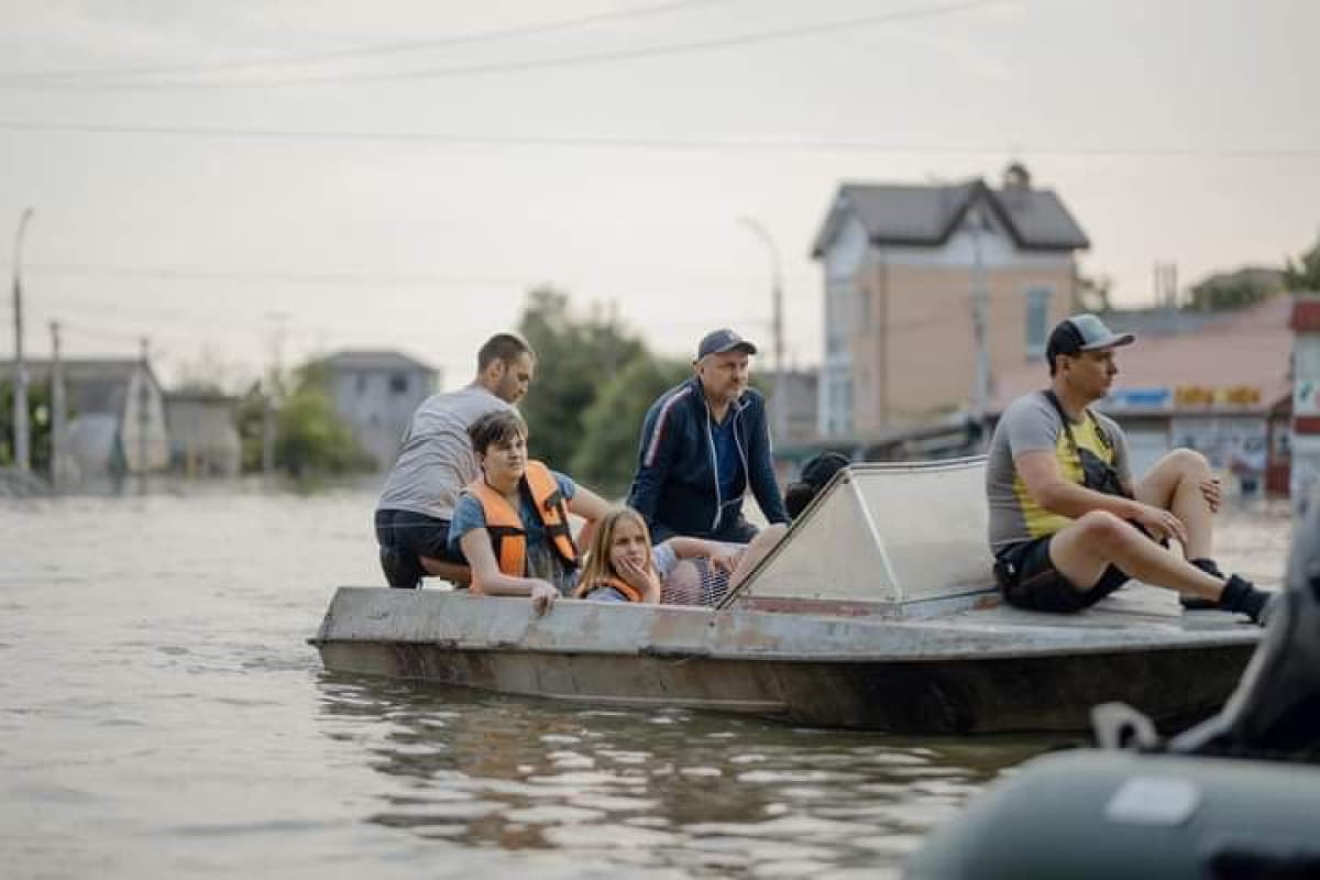 Евакуація на Херсонщині