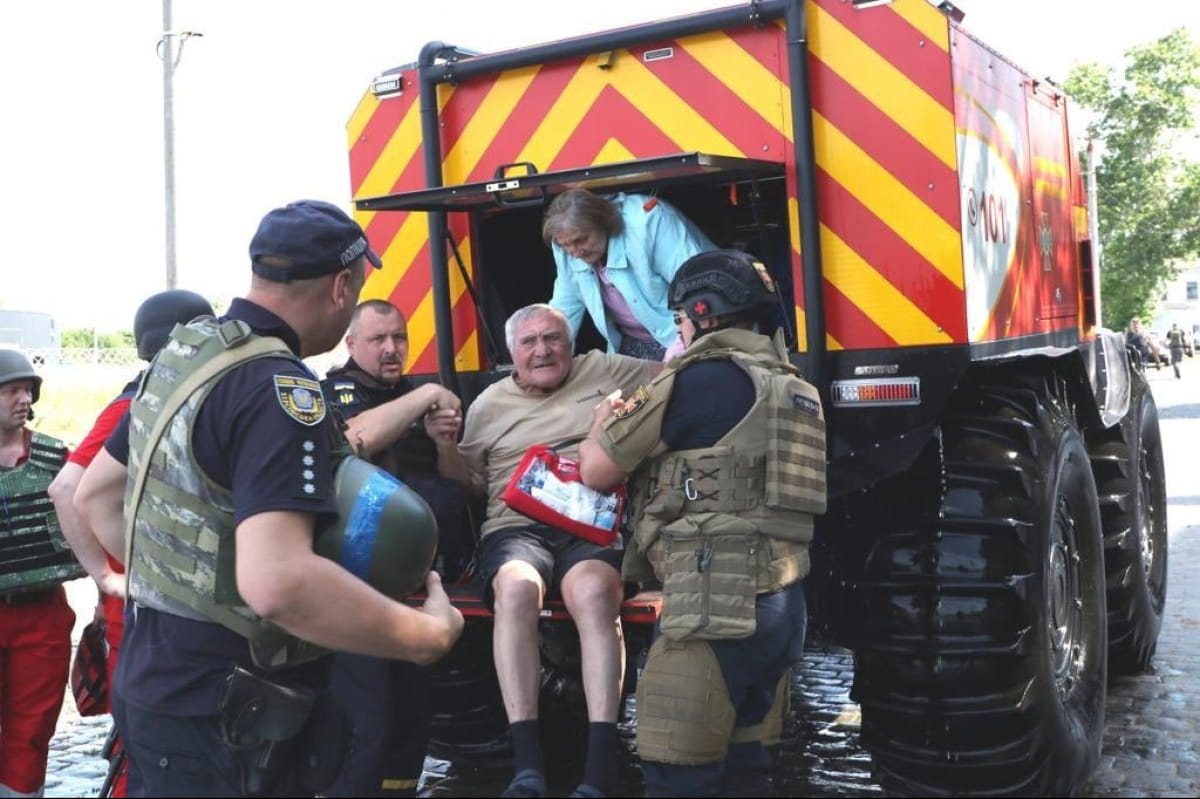 Евакуація на Херсонщині