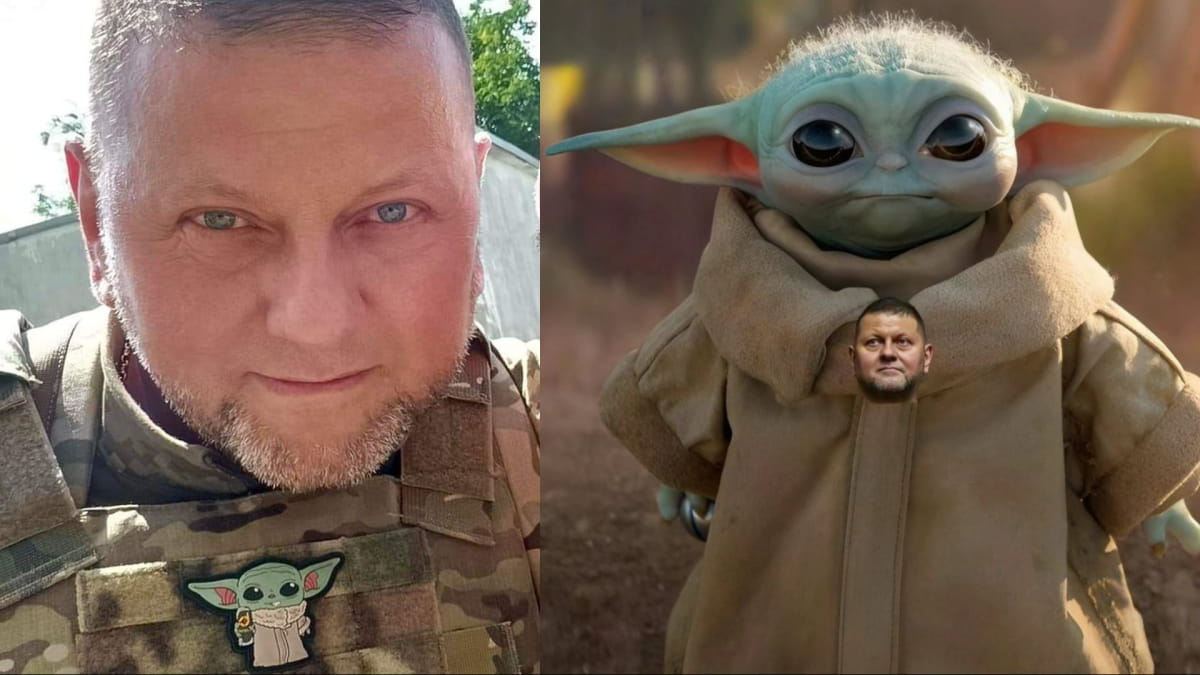 Валерій Залужний і Бебі Йода