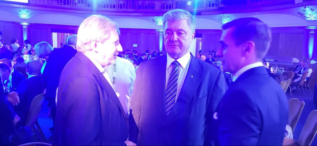 Петро Порошенко під час Саміту Міжнародного демократичного союзу