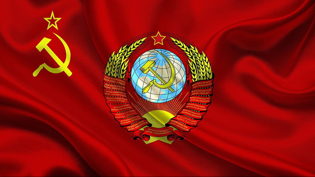 Флаг и герб СССР