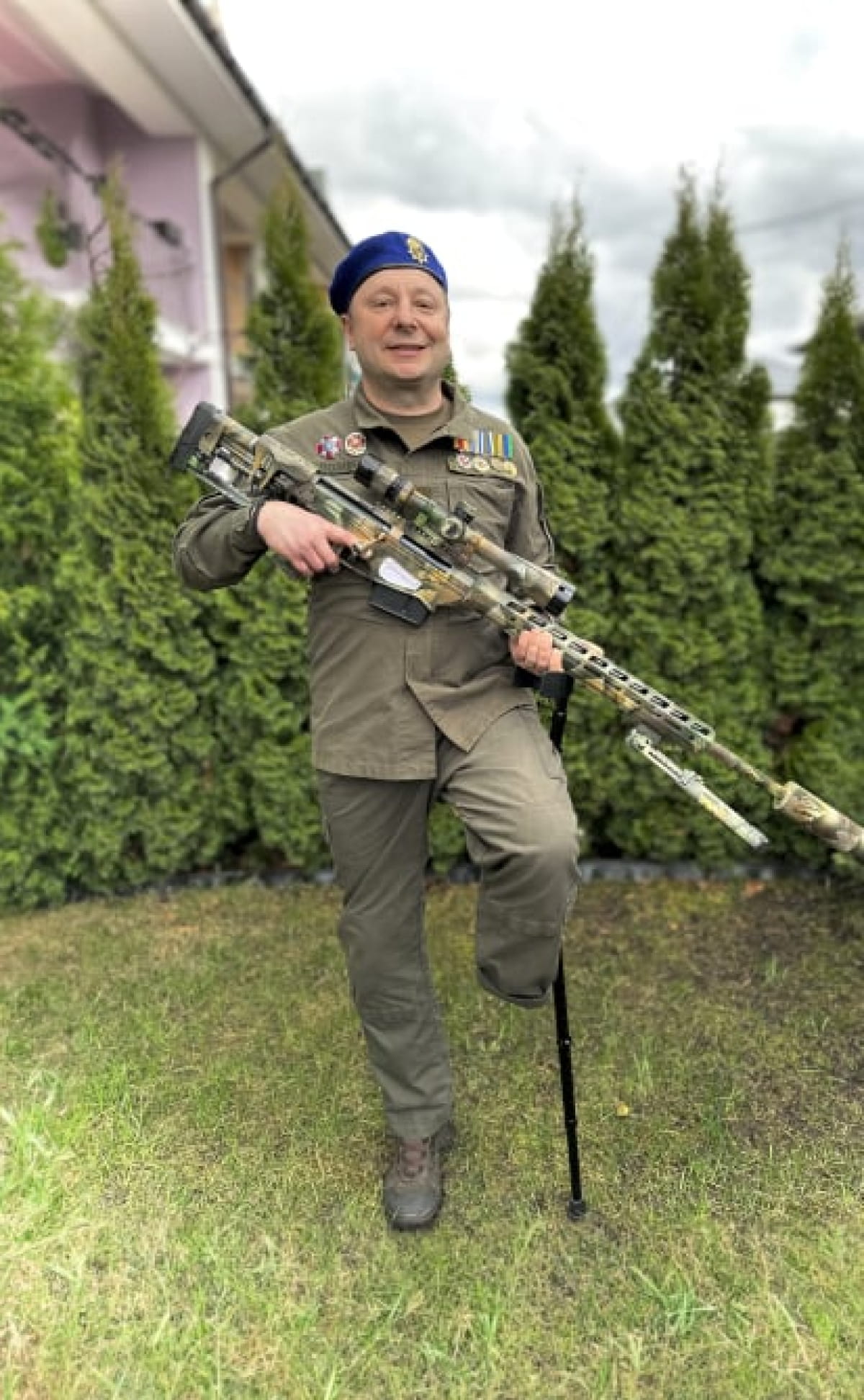 Снайпер Сергей Позняк