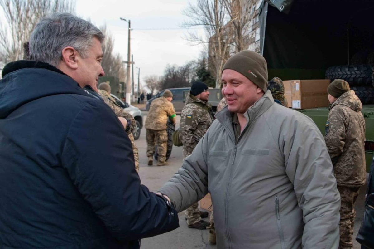 Петр Порошенко и Евгений Межевикин