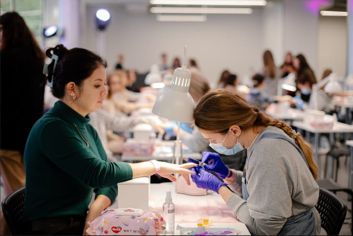 Соревнования nail-мастеров на чемпионате Bunny nails