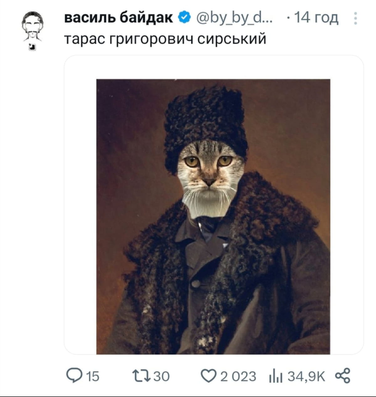 кот Сырский