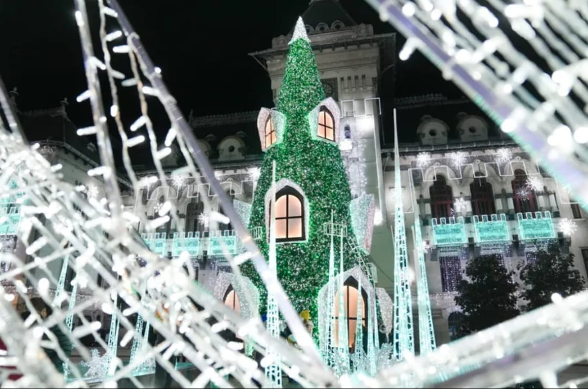 самые красивые главные елки Европы