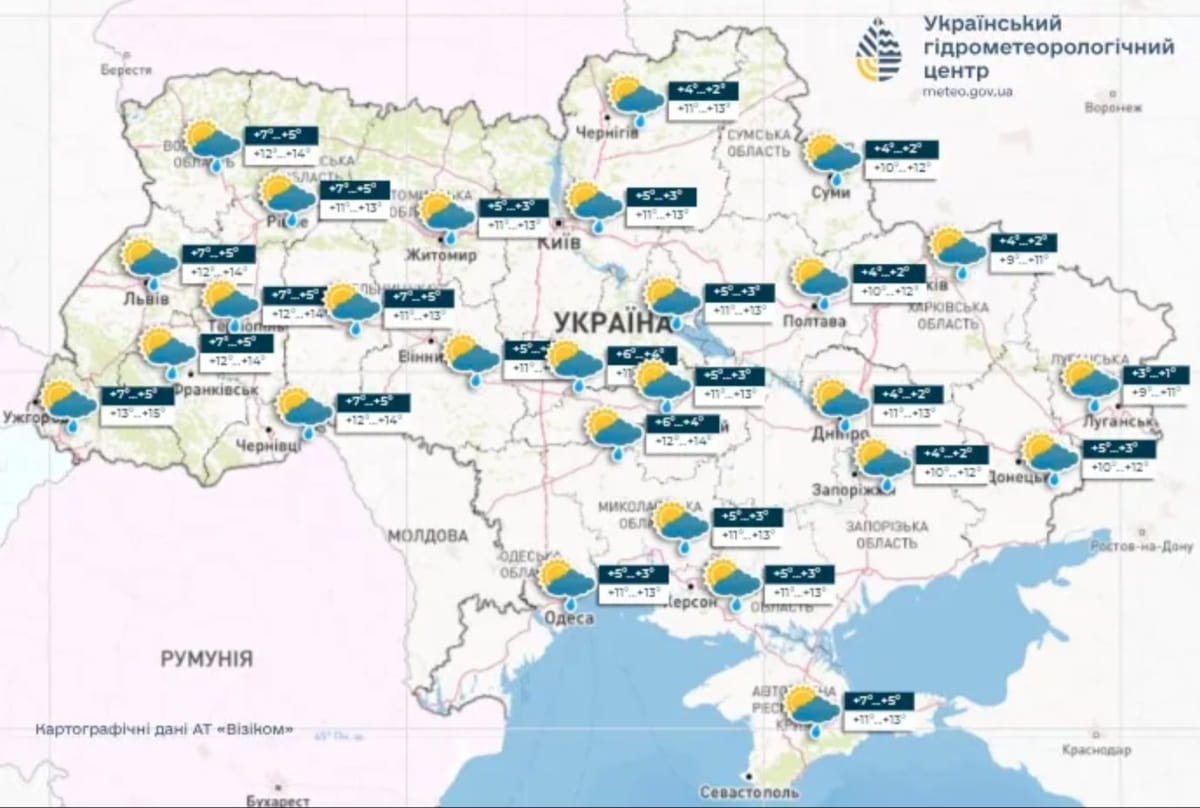 погода в Україні