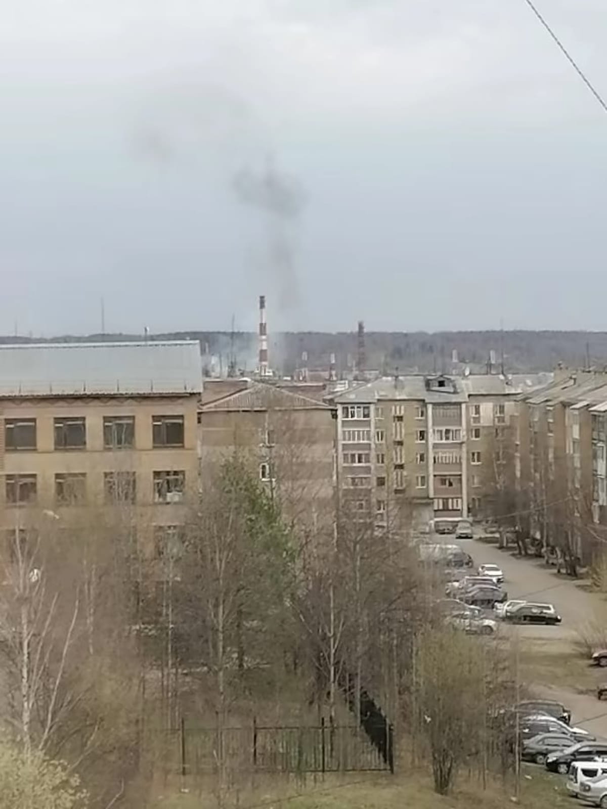 пожежа на НПЗ в росії