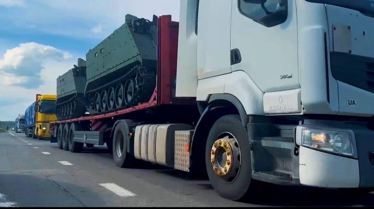 "Украинская бронетехника" поставила бригаде "Лют" бронетранспортеры М113
