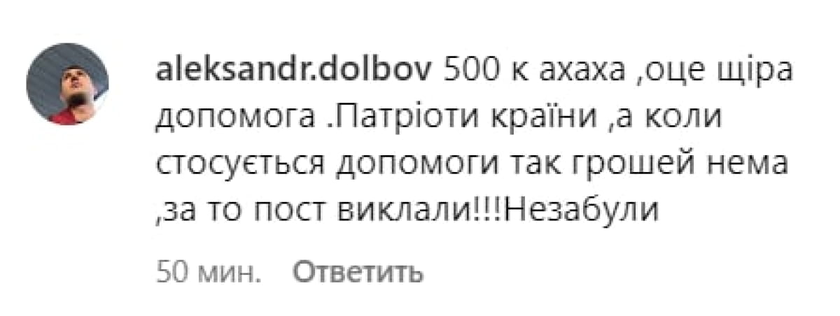 Реакція українців