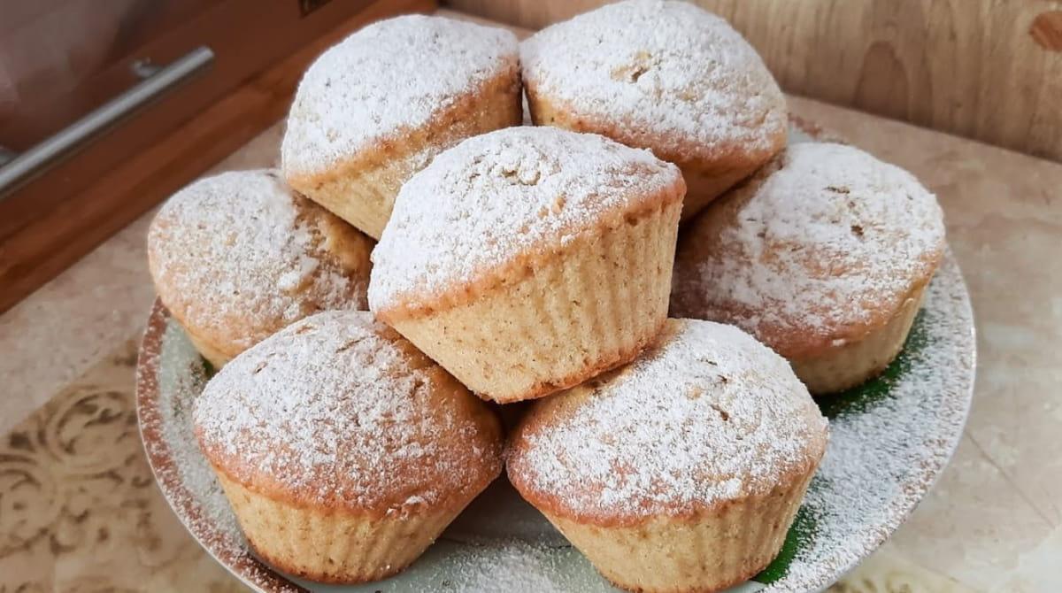 Яблучні кекси