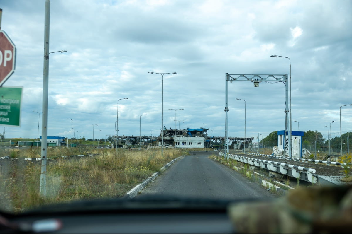 Дорога в направлении Суджи