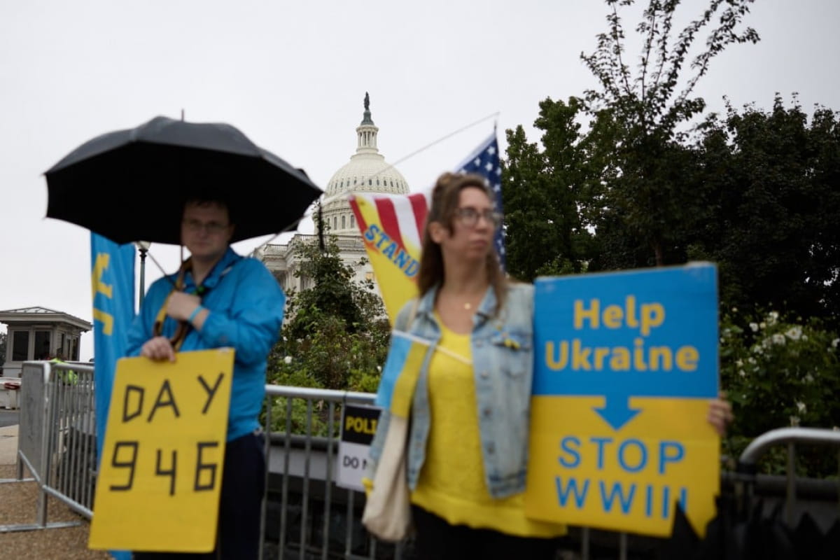 Мітинг на підтримку України