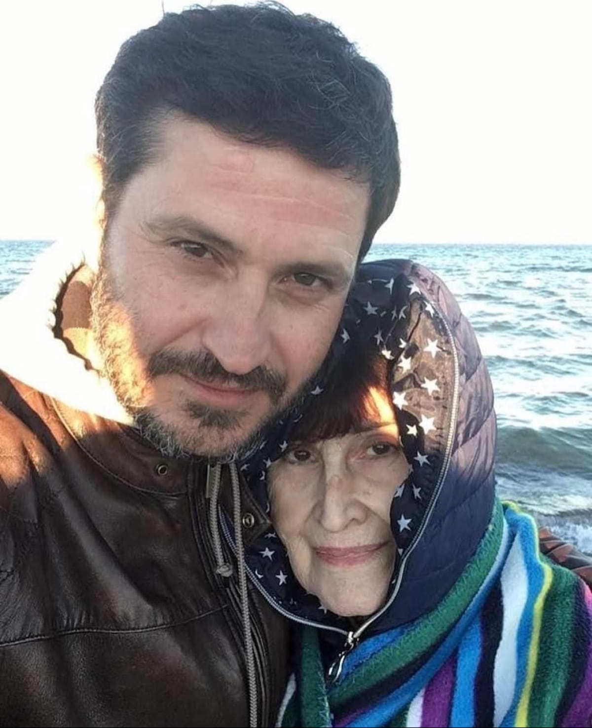 Ахтем Сеитаблаев с матерью
