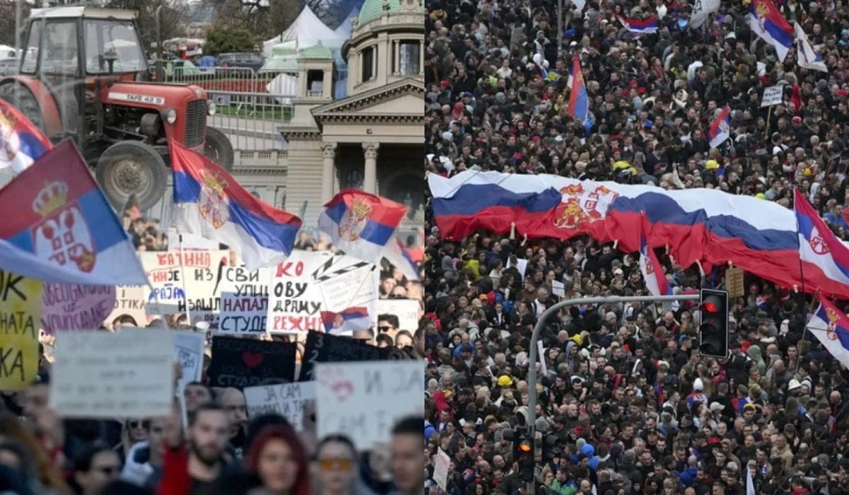 Протести в Сербії