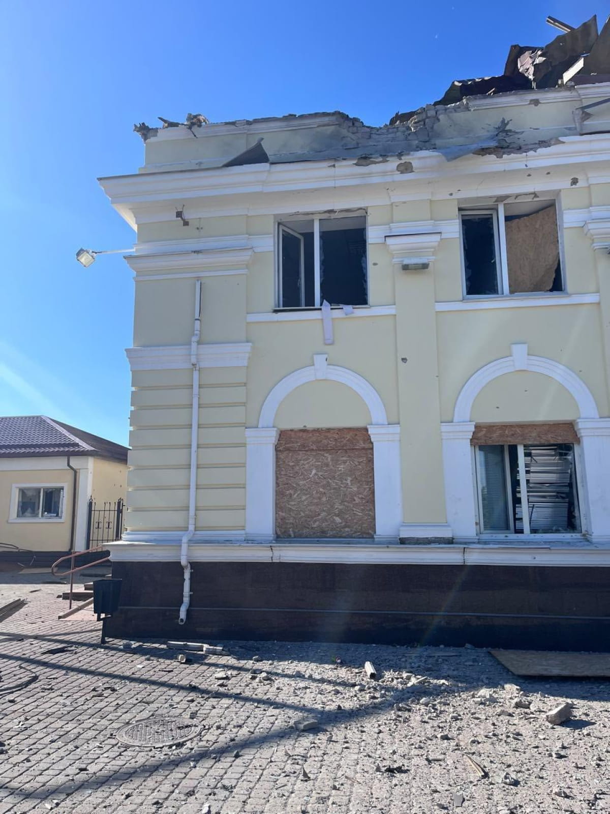 Обстрел Херсона