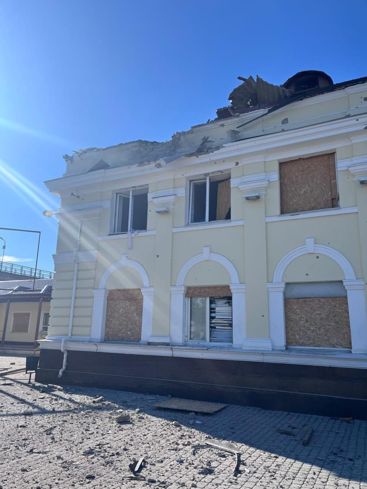 Обстрел Херсона