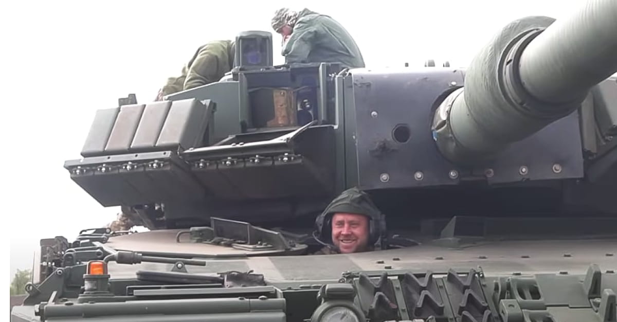 Український екіпаж німецьким танком задоволений
