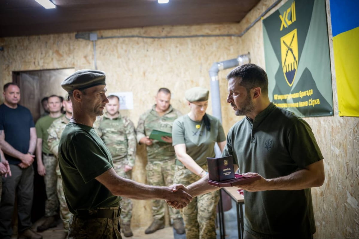 Зеленський відвідав Харківщину