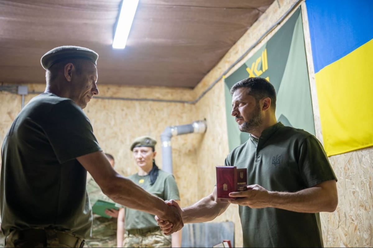 Зеленський відвідав Харківщину