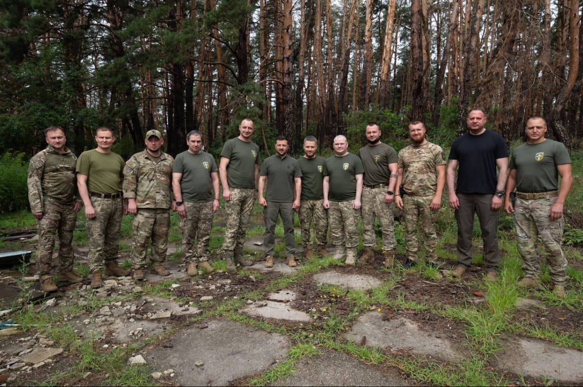 Зеленський відвідав Харківщину