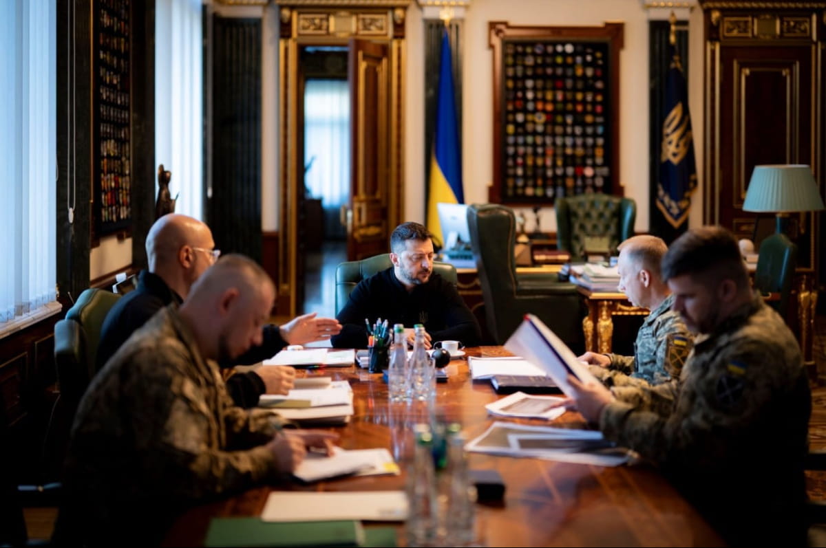 Военное совещание с президентом