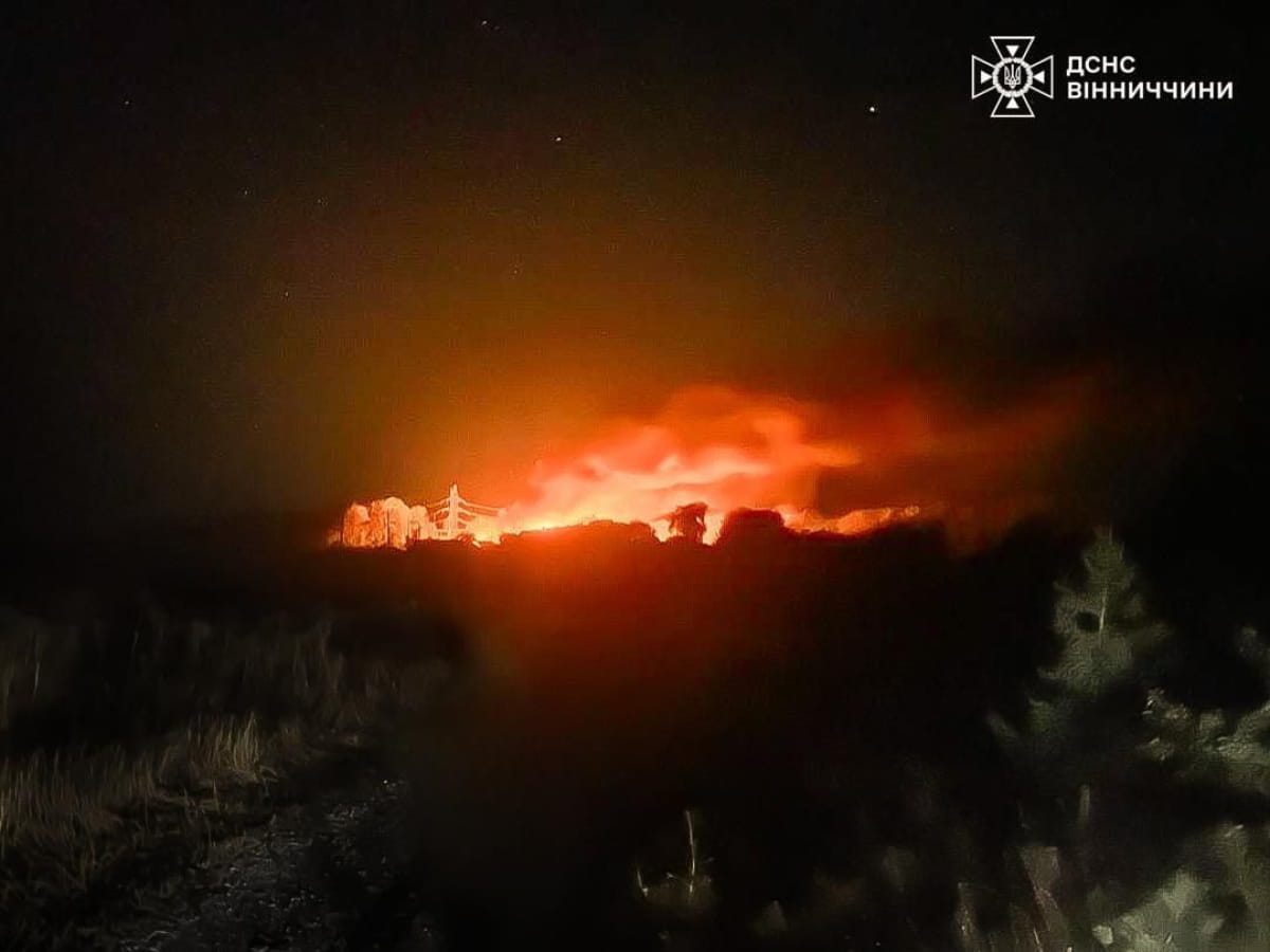 Атака дронів на Вінниччині: пошкоджено критичну інфраструктуру (Відео)