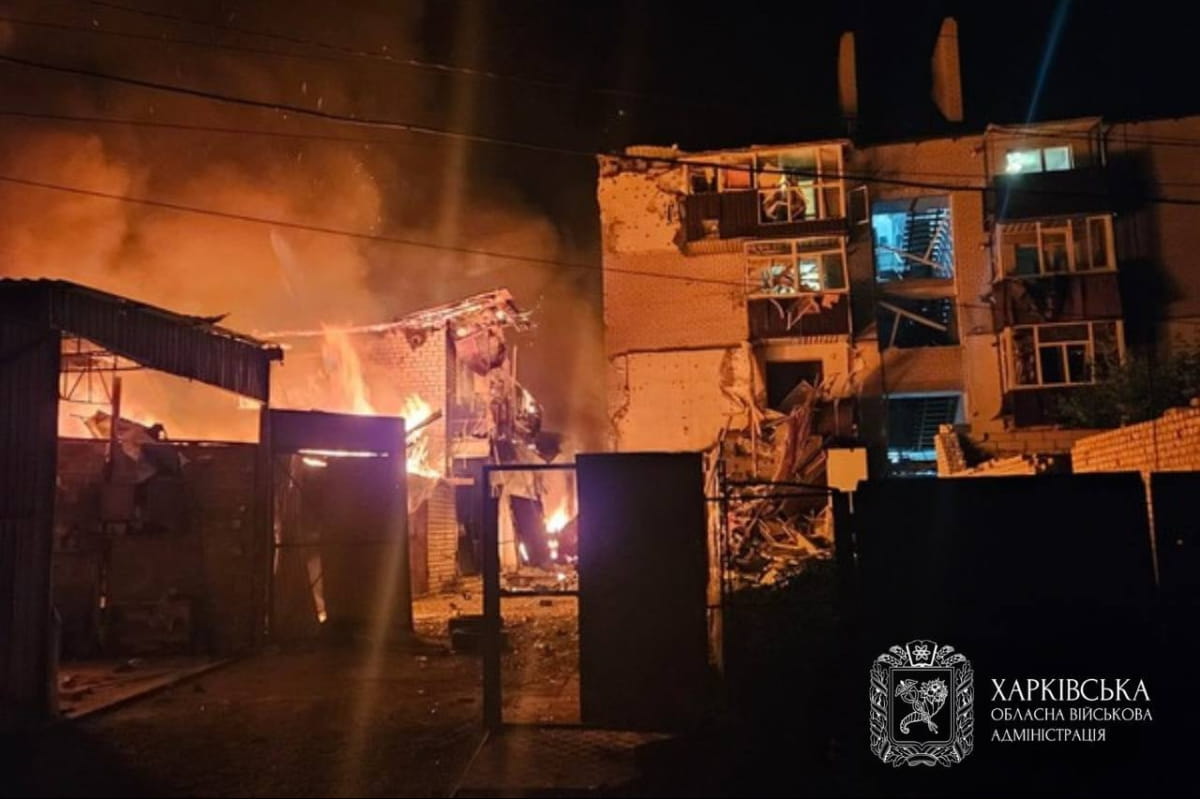 У Чугуєві внаслідок комбінованого ворожого удару з