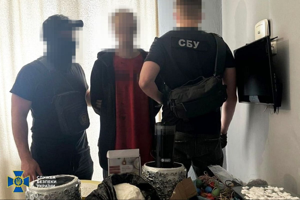 СБУ затримала агента ФСБ, який виготовив 12 кг вибухівки для