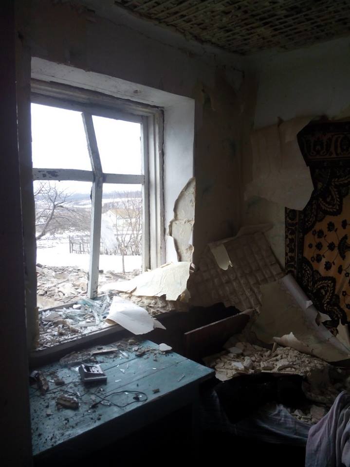 Моторошні фото обстрілу бойовиками селища Трудівське