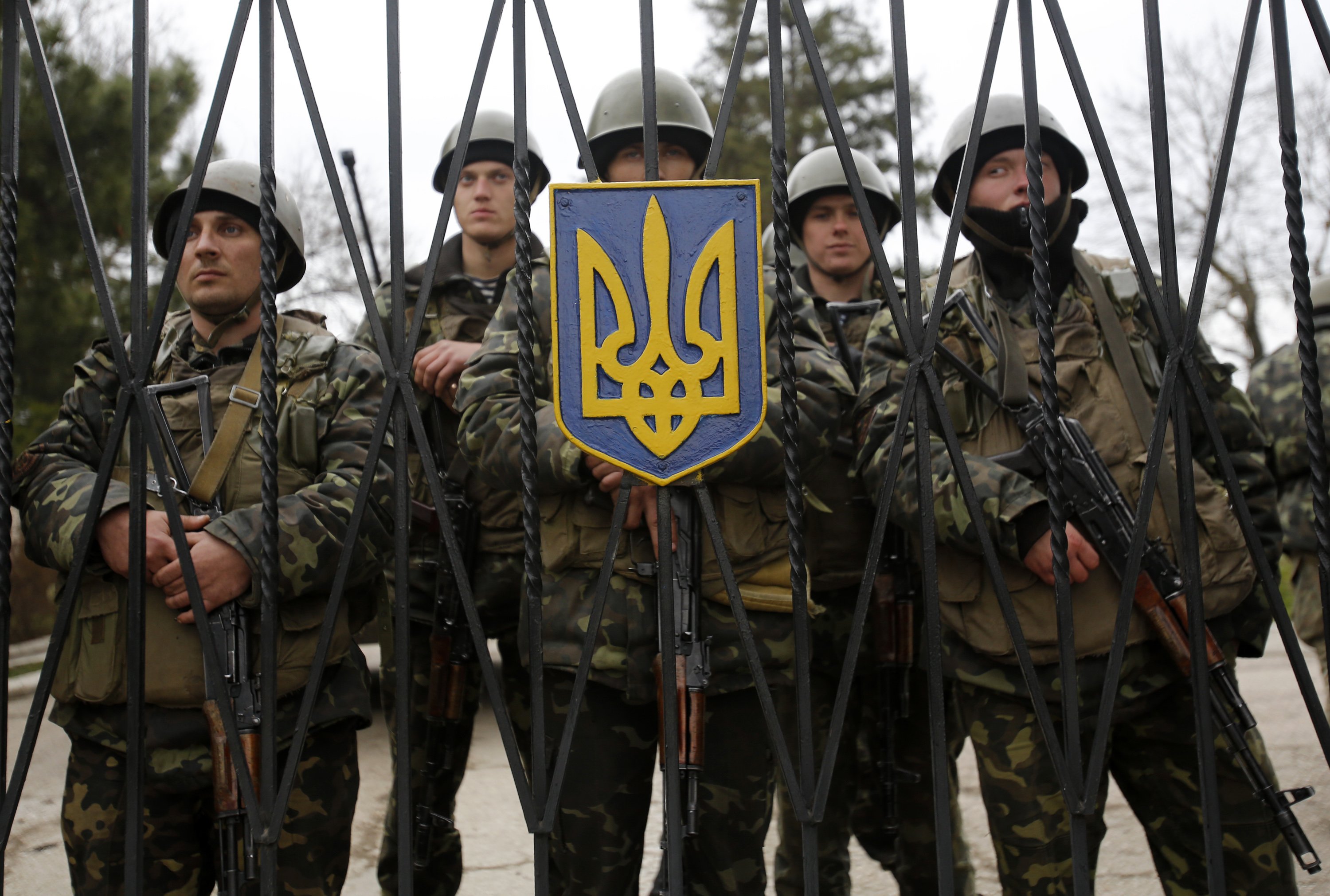 Українські військові у Криму