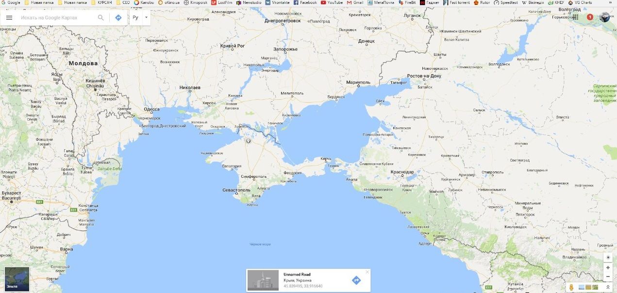 Карта Google